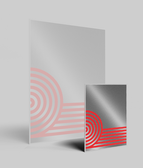 Tappeto Rosso - Quadro di Design