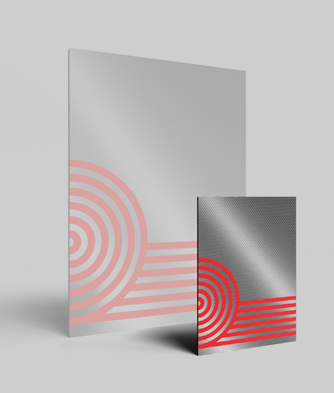 Tappeto Rosso - Quadro di Design