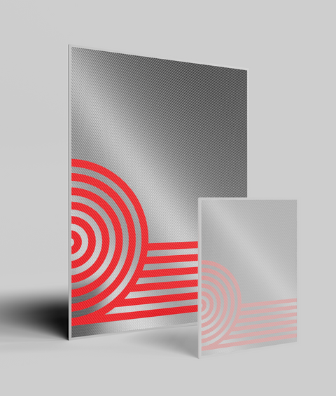 Tappeto Rosso - Quadro di Design