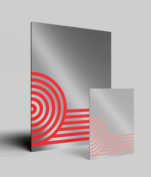Tappeto Rosso - Quadro di Design