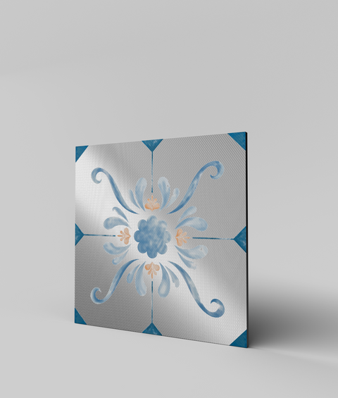 Maiolica 11 - Quadro di Design - 45x45cm