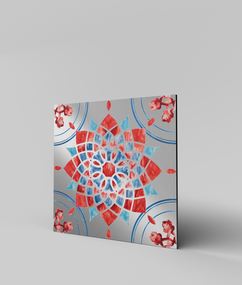 Maiolica 12 - Quadro di Design - 45x45cm