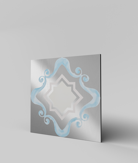 Maiolica 13 - Quadro di Design - 45x45cm