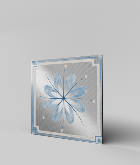 Maiolica 14 - Quadro di Design - 45x45cm