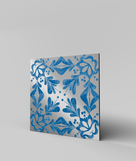 Maiolica 17 - Quadro di Design - 45x45cm