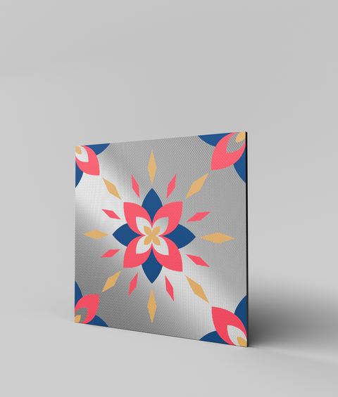 Maiolica 18 - Quadro di Design - 45x45cm