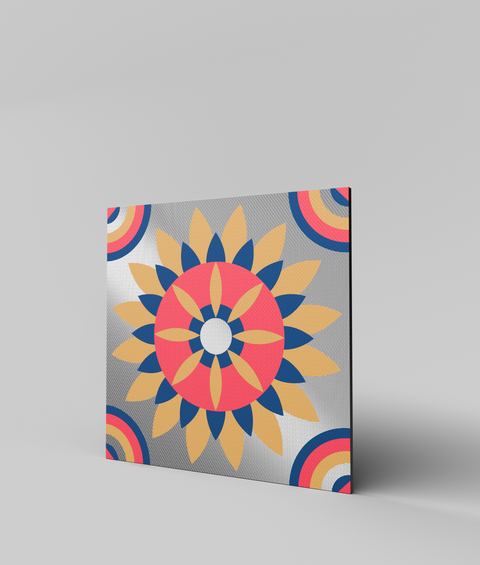 Maiolica 21 - Quadro di Design - 45x45cm