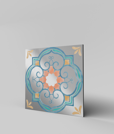Maiolica 2 - Quadro di Design - 45x45cm
