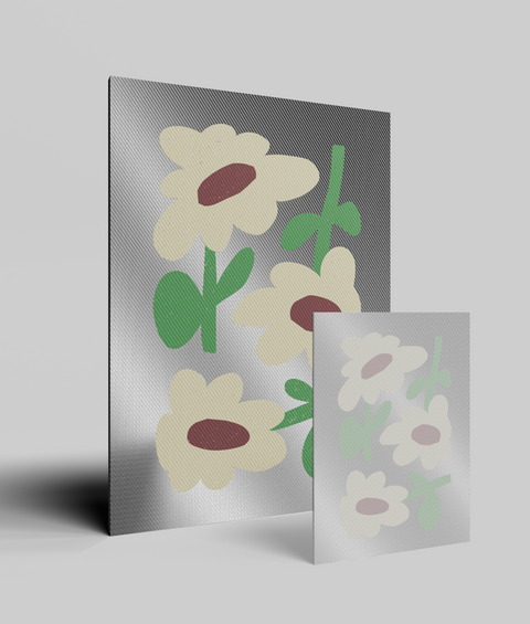 Girasole Flat - Quadro di Design