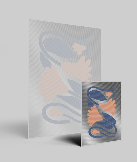 Calla Blu Flat - Quadro di Design