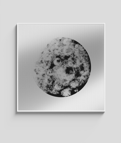 Asteroide - Quadro di Design - 45x45cm