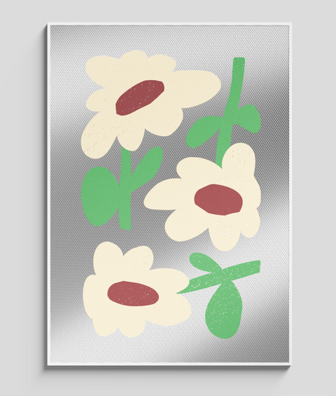 Girasole Flat - Quadro di Design