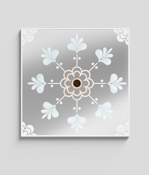 Maiolica 15 - Quadro di Design - 45x45cm