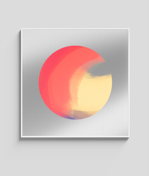 Marte - Quadro di Design - 45x45cm