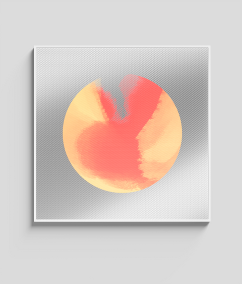 Mercurio - Quadro di Design - 45x45cm