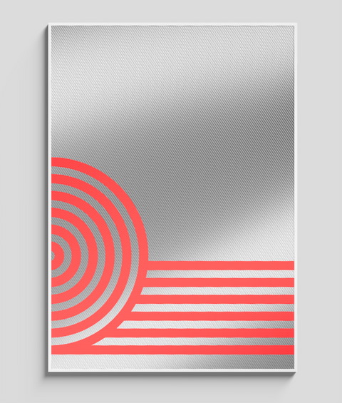 Tappeto Rosso - Quadro di Design