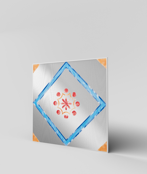 Maiolica 7 - Quadro di Design - 45x45cm