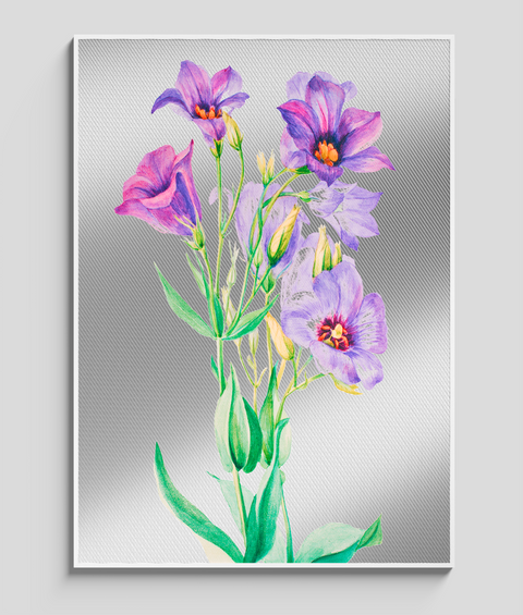 Lisianthus Vintage - Quadro di Design