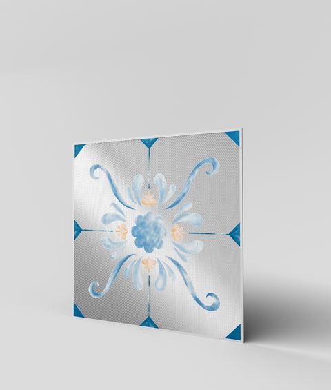 Maiolica 11 - Quadro di Design - 45x45cm