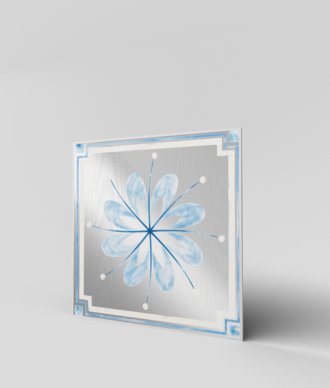Maiolica 14 - Quadro di Design - 45x45cm
