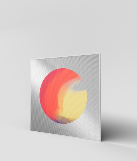 Marte - Quadro di Design - 45x45cm